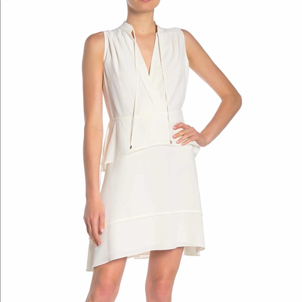 💼 Derek Lam Tiered Asymmetrical Skirt Dress